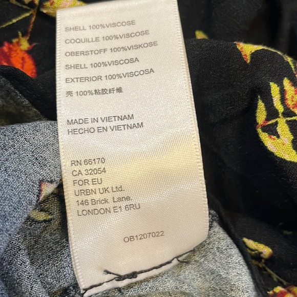 NEW Free People Mock Neck Mini Dress - Picture 9 of 9